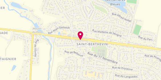 Plan de Coup'tiff EI, 61 avenue de la Libération, 53940 Saint-Berthevin