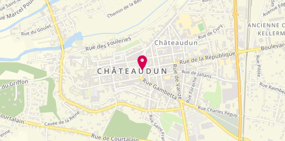 Plan de Court Toujours, 24 Place du 18 Octobre, 28200 Châteaudun