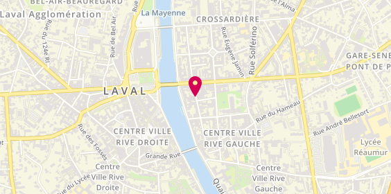 Plan de Cannelle coiffure, 12 Rue Échelle Marteau, 53000 Laval