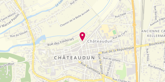 Plan de Ciseaux d'Or - Coiffure Homme, 24 Rue Jean Moulin, 28200 Châteaudun