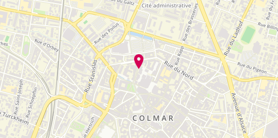 Plan de K's Coiff, 20 Rue du Rempart, 68000 Colmar
