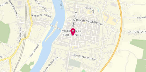 Plan de Neves Novo Céleste Maria, 38 Rue Carnot, 89500 Villeneuve-sur-Yonne