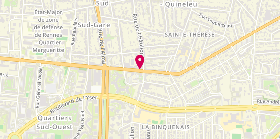Plan de Salon EVISA'TIF, 123 Boulevard Georges Clemenceau, 35200 Rennes