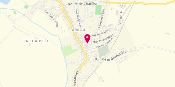 Plan de Aurélie Coiff', 1 Rue Diamants, 28290 Arrou