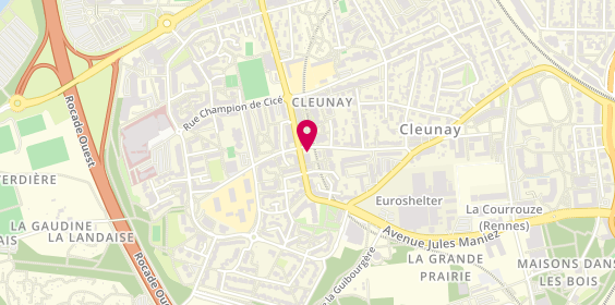 Plan de 38 Bis, 33 Rue Jules Lallemand, 35000 Rennes