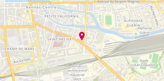Plan de Isabelle, 79 Rue Saint Hélier, 35000 Rennes