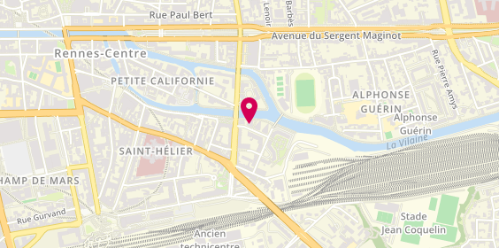 Plan de Dbcoiff, 3 Rue Adolphe Touffait, 35000 Rennes