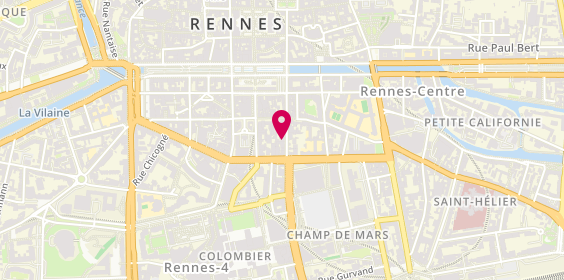 Plan de Barber Designer, 20 Rue Maréchal Joffre, 35000 Rennes