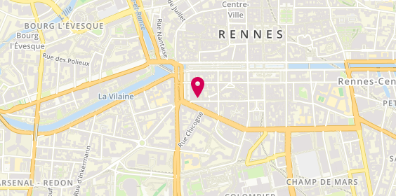 Plan de Juliette Franck et Karine, 56 Rue Poullain Duparc, 35000 Rennes