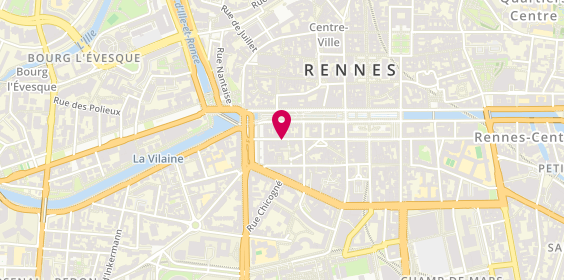 Plan de Barber king 35, 31 Rue de la Chalotais, 35000 Rennes