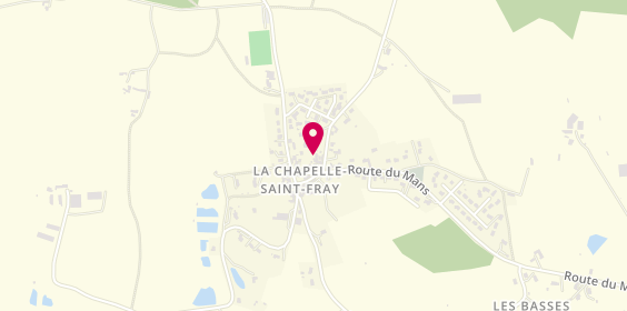 Plan de Charline Dans l'Hair, Lieu-Dit Etrisaie, 72240 La Chapelle-Saint-Fray