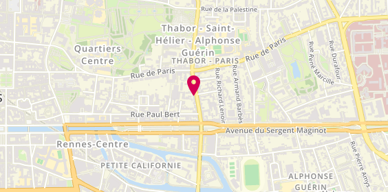 Plan de Quintessence, 15 Rue de Châteaudun, 35000 Rennes