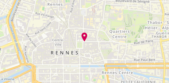 Plan de Ethnicia, 2 Rue Victor Hugo, 35000 Rennes