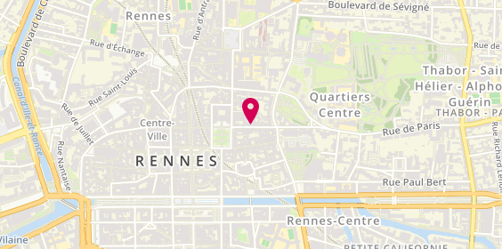 Plan de Hairlys, 9 Rue Victor Hugo, 35000 Rennes