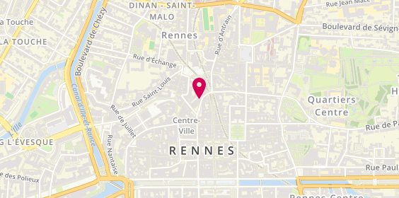 Plan de I T Coignard, 21 Rue du Champ Jacquet, 35000 Rennes