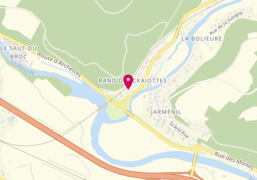 Plan de Le Petit Atelier Coiffure, 7 Route d'Archettes, 88550 Jarménil