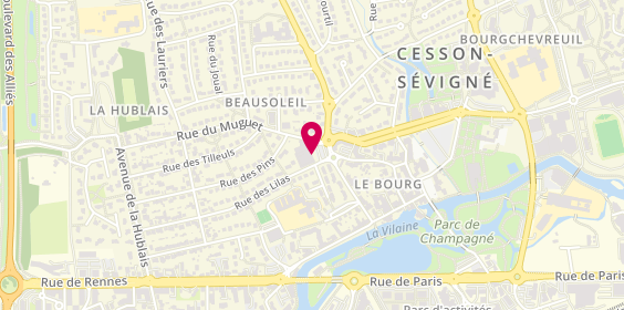 Plan de Diminu'tif, 38 Rue du Muguet, 35510 Cesson-Sévigné
