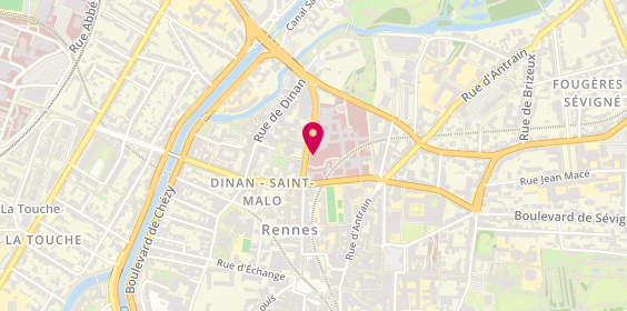 Plan de Urban Expression, 1 Pass. Jeanne Chauveau, 35000 Rennes