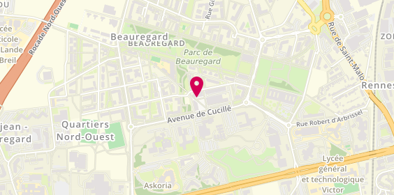 Plan de Libre Cours, Centre Commercial Beauregard
3 place Eugène Aulnette, 35000 Rennes