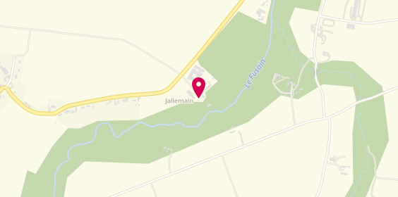 Plan de Au Moulin de la Beauté, 31 Route de Jallemain, 77570 Château-Landon