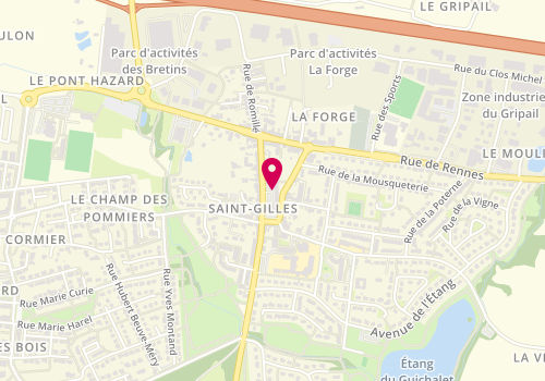 Plan de Mille et Une Têtes, 2 A Rue du Centre, 35590 Saint-Gilles