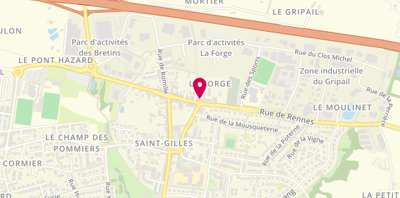 Plan de Fa Si la Coiffer, 25 Rue de Rennes, 35590 Saint-Gilles