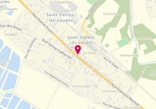 Plan de Scarlett Coiffure, 4 Rue François Mothre, 10260 Saint-Parres-lès-Vaudes