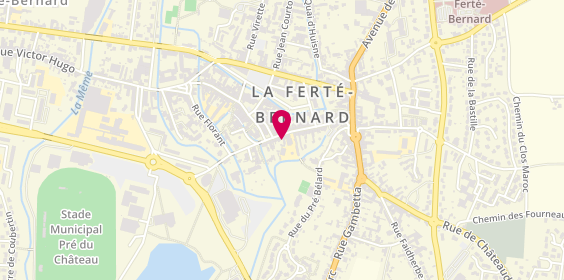 Plan de Numero 6, 6 Rue Bourgneuf, 72400 La Ferté-Bernard
