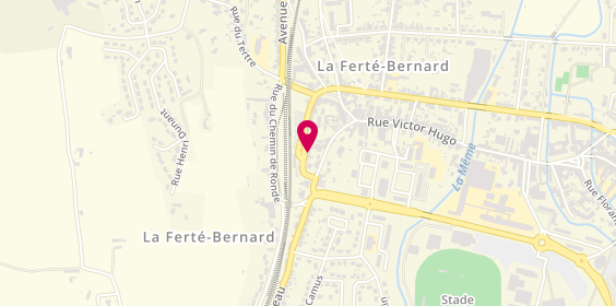 Plan de Gare à Vos Tifs, 11 Bis Rue Voltaire, 72400 La Ferté-Bernard
