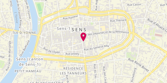 Plan de Dessange, 50 Rue de la République, 89100 Sens