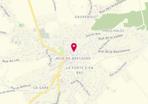 Plan de Séduc'tif, 29 Rue de L&#039;Eglise, 22530 Mûr-de-Bretagne