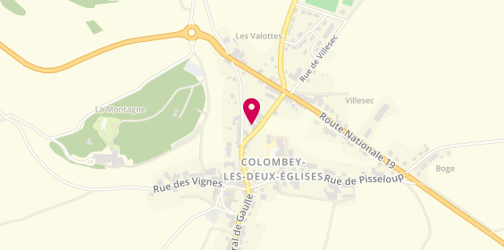 Plan de Conception Coiffure, 73 Rue du Général de Gaulle, 52330 Colombey-les-Deux-Églises