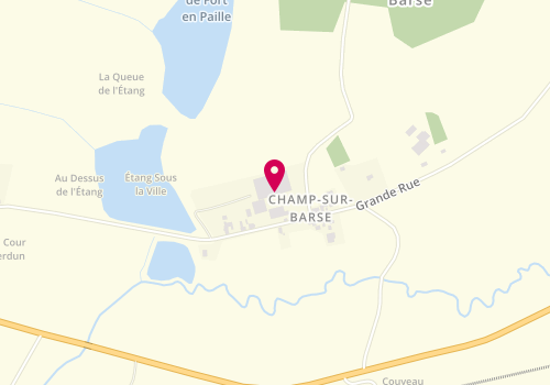 Plan de JEUNE Aline, Rue Principale, 10140 Champ-sur-Barse
