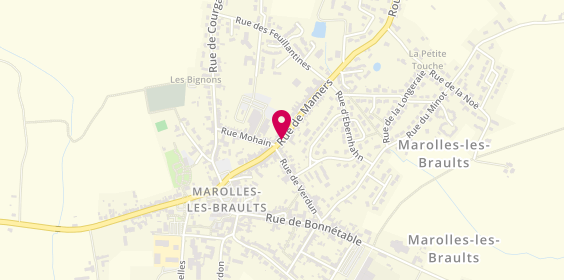 Plan de Benedicte, 36 Rue de Mamers, 72260 Marolles-les-Braults