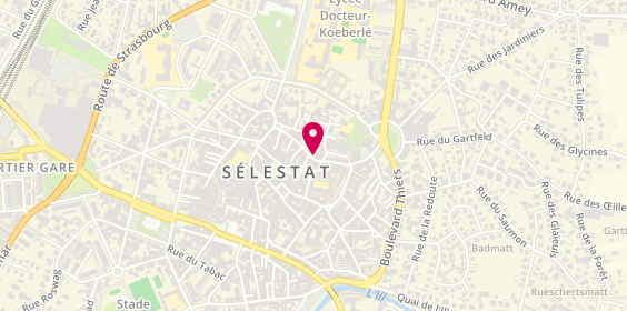 Plan de Selest'Hair, 9 Rue du Sel, 67600 Sélestat