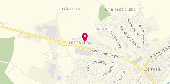 Plan de Bel'coiff, Le Theil 10 Rue Enclos, 61260 Val-au-Perche