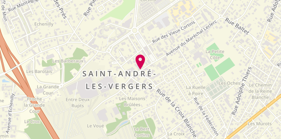 Plan de Creatif, 48 avenue Maréchal Leclerc, 10120 Saint-André-les-Vergers