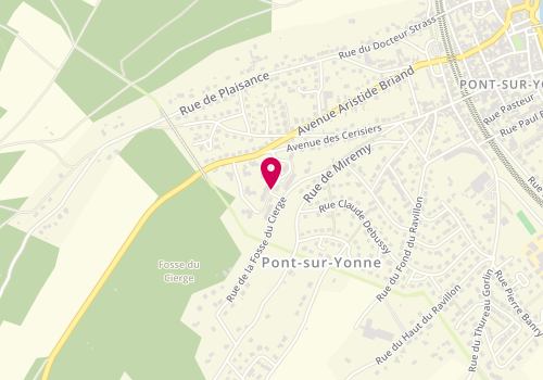 Plan de SUCHET Cindy, Appart 4
3 Rue Jules Verne, 89140 Pont-sur-Yonne