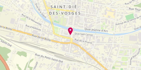 Plan de Jacques DESSANGE, 6 Place Saint Martin, 88100 Saint-Dié-des-Vosges