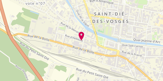 Plan de So Cut, Centre Leclerc Zone Artisanale Hellieule, 88100 Saint-Dié-des-Vosges