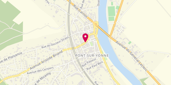 Plan de Barber Shop, 5 Rue de la Gare, 89140 Pont-sur-Yonne