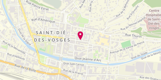 Plan de Espace Figaro, 21 Rue Dauphine, 88100 Saint-Dié-des-Vosges