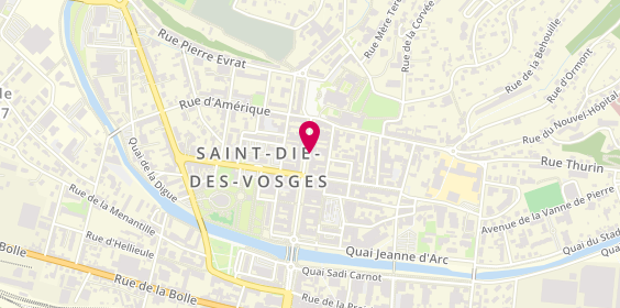 Plan de Sylvie Coiffure - Saint Dié, 46 Rue Thiers, 88100 Saint-Dié-des-Vosges