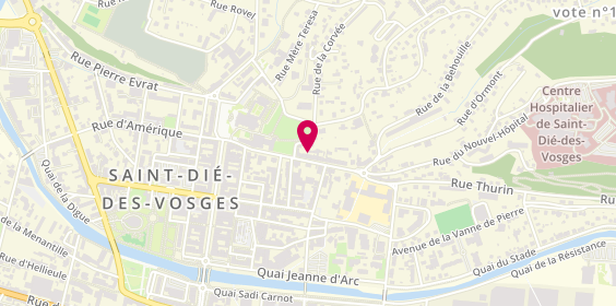 Plan de Coif Select, 27 Rue Saint-Charles, 88100 Saint-Dié-des-Vosges
