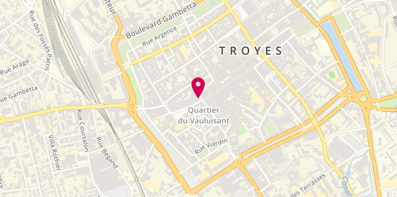 Plan de Camille Albane - Coiffeur Troyes, 2 place Jean Jaurès, 10000 Troyes