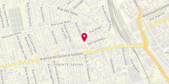 Plan de L'Hair Naturel, 4 Rue Sadi Carnot, 10300 Sainte-Savine