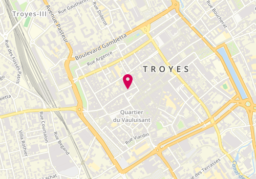 Plan de Rnail's, 14 Rue de la Monnaie, 10000 Troyes