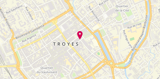 Plan de Envie De, 8 Rue Emile Zola, 10000 Troyes