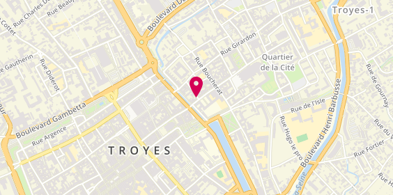 Plan de Prince coiffure, 7 Rue de la Cité, 10000 Troyes