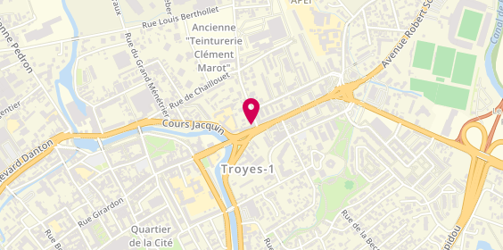 Plan de Imag In Coiffure, 23 avenue du Premier Mai, 10000 Troyes